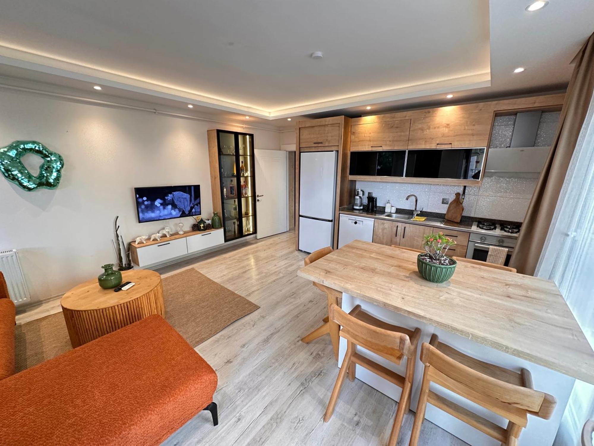 Appartement Sehrin Kalbinde Benzersiz Ev à Mersin  Extérieur photo